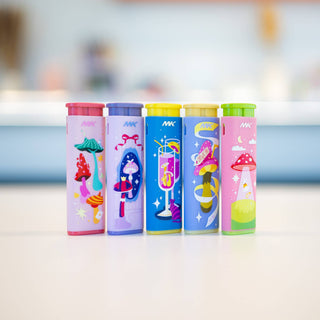 MK Lighter MagicMus Series, Windproof Flame, Pocket Lighters