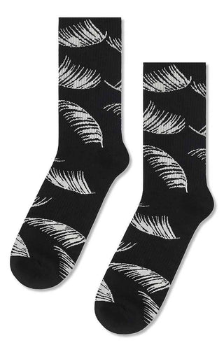 Palms Crew Sock: Black