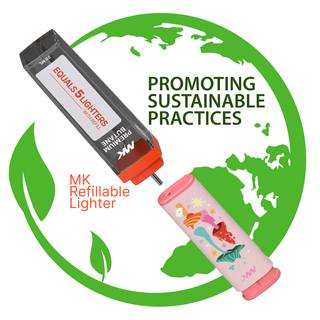 MK Lighter MagicMus Series, Windproof Flame, Pocket Lighters