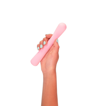 Bender Multi-Speed Waterproof Silicone Sex Toy: Quartz Pink