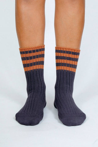 Lexi Crew Sock: Neon Moon