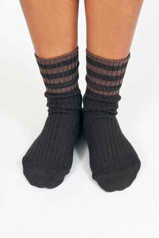 Lexi Crew Sock: Neon Moon