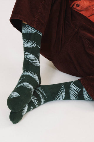 Palms Crew Sock: Black