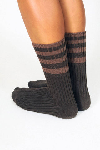 Lexi Crew Sock: Neon Moon