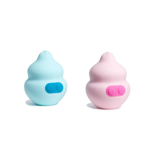 Squish Silicone Sex Toy, USB Rechargeable & Waterproof: Aqua/Teal