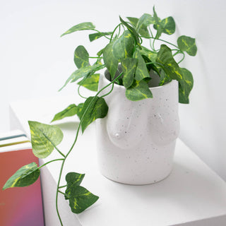 TITS WHITE VASE HF