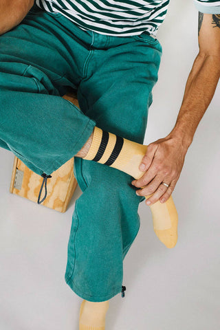 Jouer Ankle Sock: Yellow