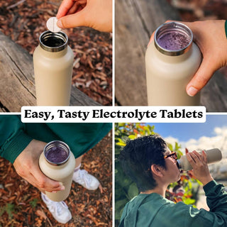 Hydration Tablets: Natural ORANGE Electrolyte Tablets