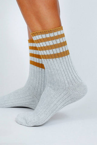Lexi Crew Sock: Sand