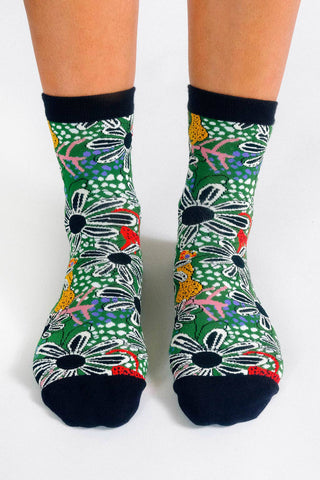 Forest Knit Ankle by MŪR: Pine / OSFA