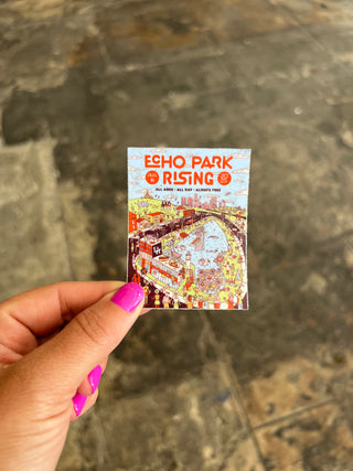 Echo Park Rising Sticker
