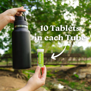 Hydration Tablets: Natural LEMON-LIME Electrolyte Tablets