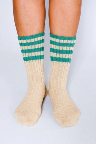 Lexi Crew Sock: Sand