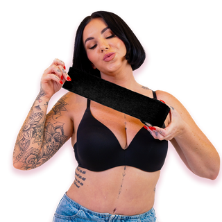 Booby Tape Extra Wide Black