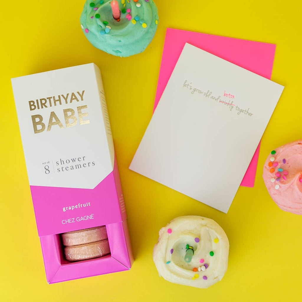 Birthyay Babe - Birthday Shower Steamers - Grapefruit - cantiqLA