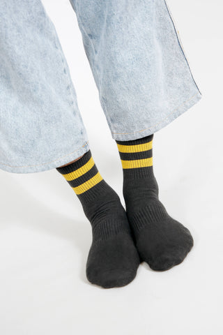 Jouer Ankle Sock: Yellow