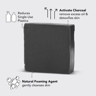 Charcoal Detoxifying Body Wash Bar - cantiqLA