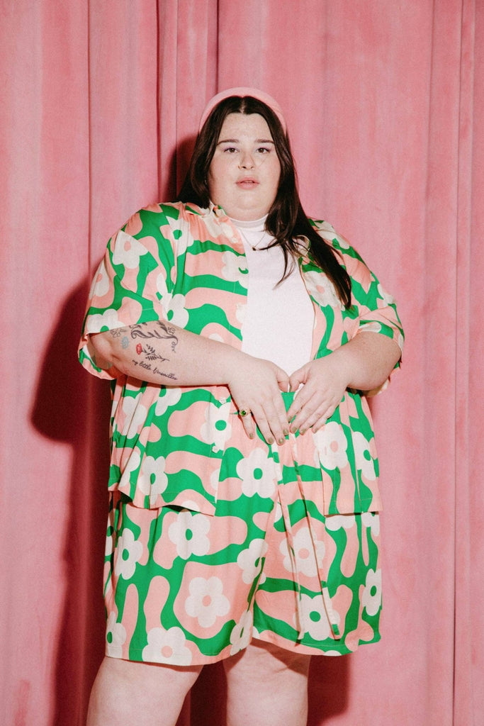 Daisy Button-Up: 2XL - cantiqLA