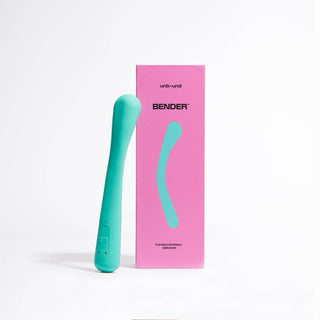 Bender Multi-Speed Waterproof Silicone Sex Toy: Quartz Pink