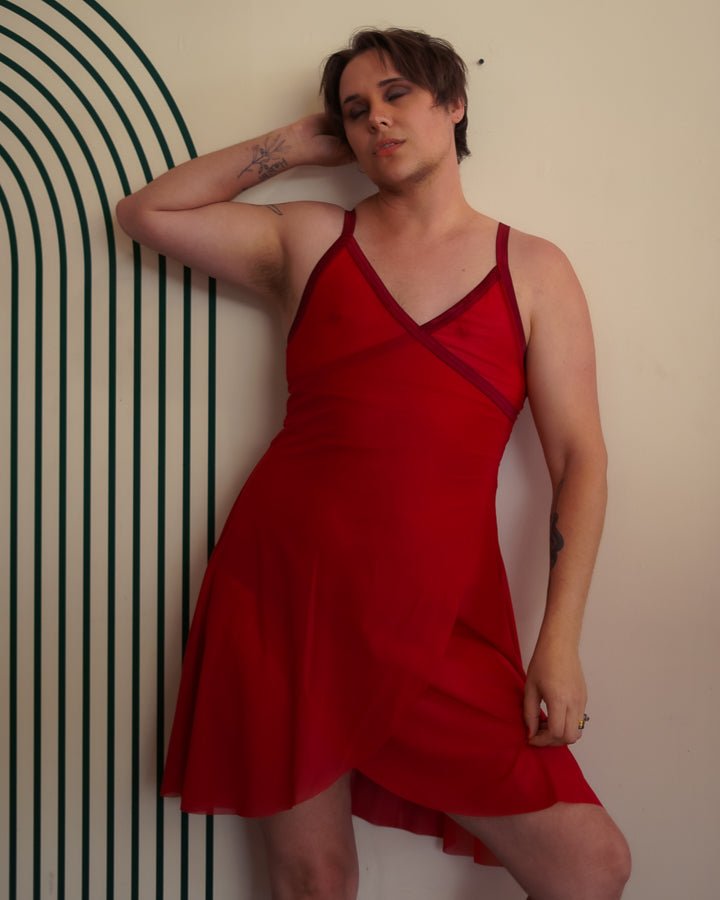 Engulfment Slip Dress - cantiqLA