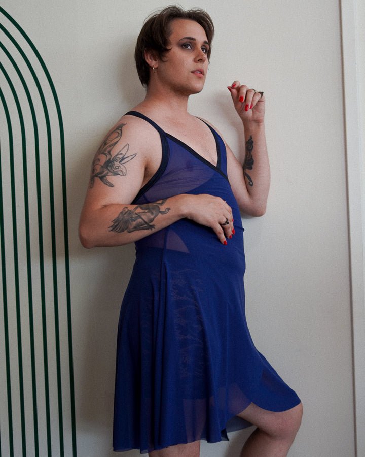 Engulfment Slip Dress - cantiqLA