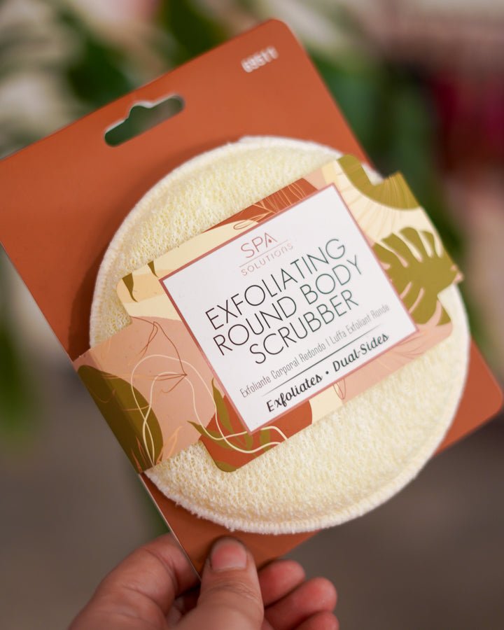 Exfoliating Round Body Scrubber - cantiqLA