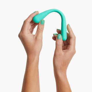 Bender Multi-Speed Waterproof Silicone Sex Toy: Quartz Pink