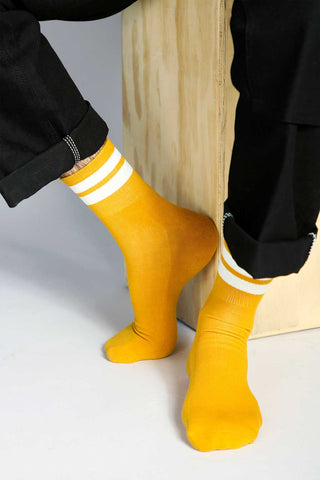 Jouer Ankle Sock: Yellow
