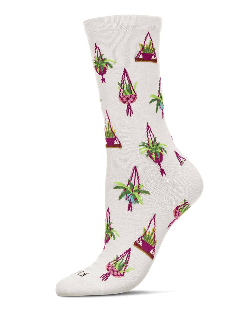 Hanging Plant Bamboo Crew: Black / 9 - 11 - cantiqLA