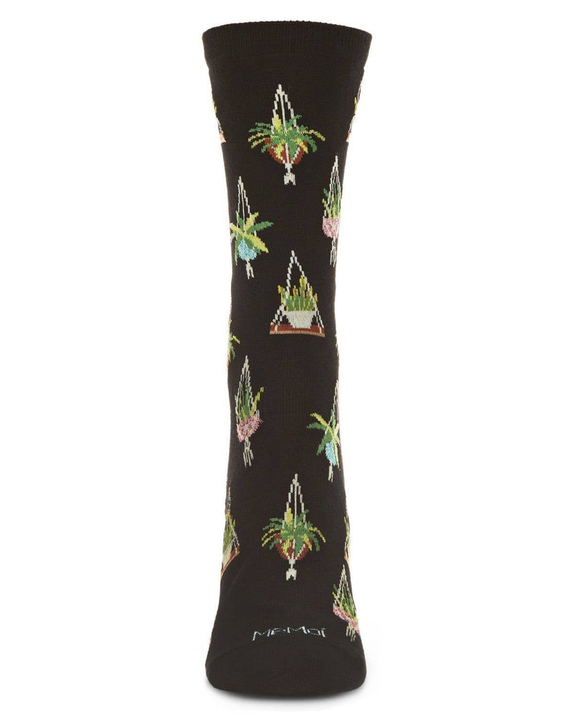 Hanging Plant Bamboo Crew: Black / 9 - 11 - cantiqLA