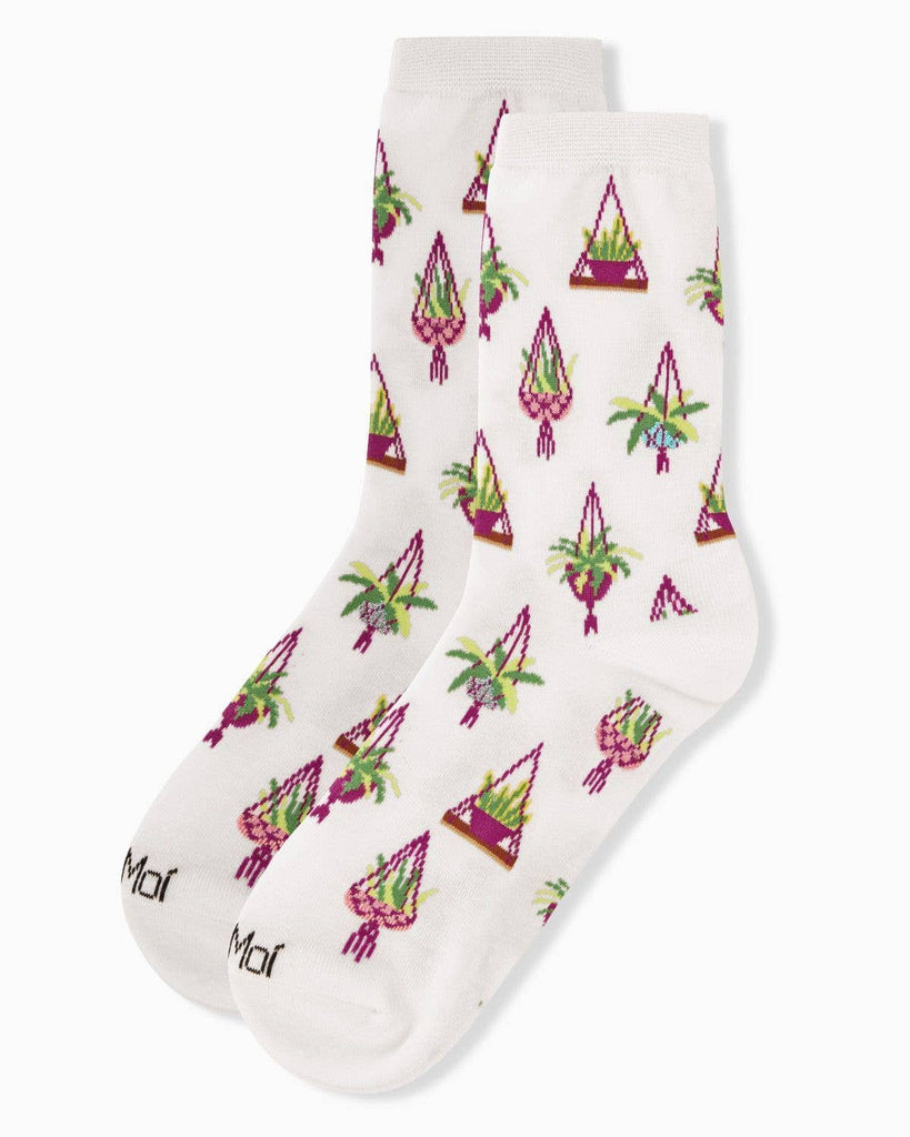 Hanging Plant Bamboo Crew: Black / 9 - 11 - cantiqLA