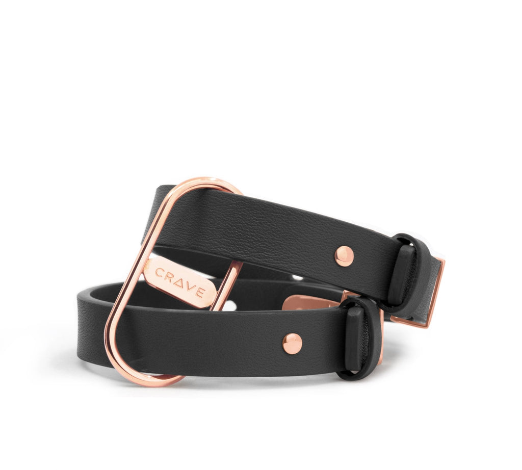 ICON Cuff - Black / Rose Gold - cantiqLA