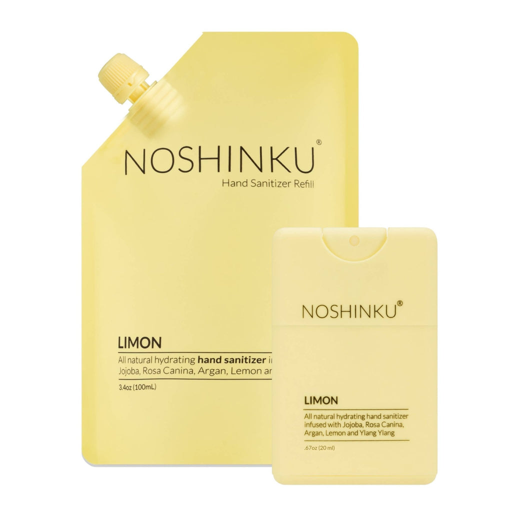 Lemon - Ylang Ylang Moisturizing Hand Sanitizer Refill Set - cantiqLA