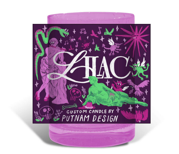 Lilac Scented Candle - cantiqLA