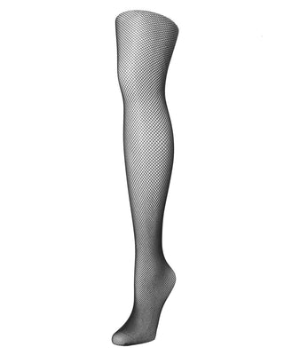 MeMoi Classic Fishnet Tights: Black / M - L - cantiqLA