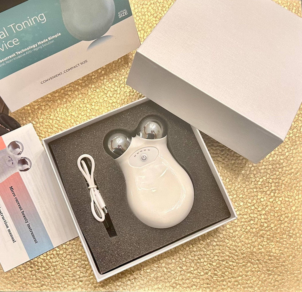 Microcurrent Facial Toning Massager - cantiqLA