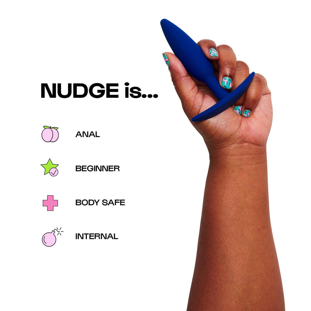 Nudge Slim Tapered Silicone Sex Toy - cantiqLA