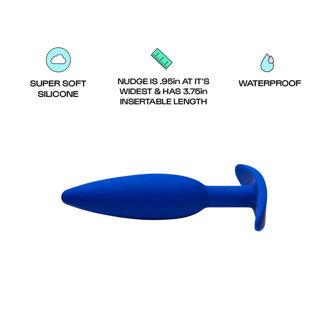 Nudge Slim Tapered Silicone Sex Toy - cantiqLA