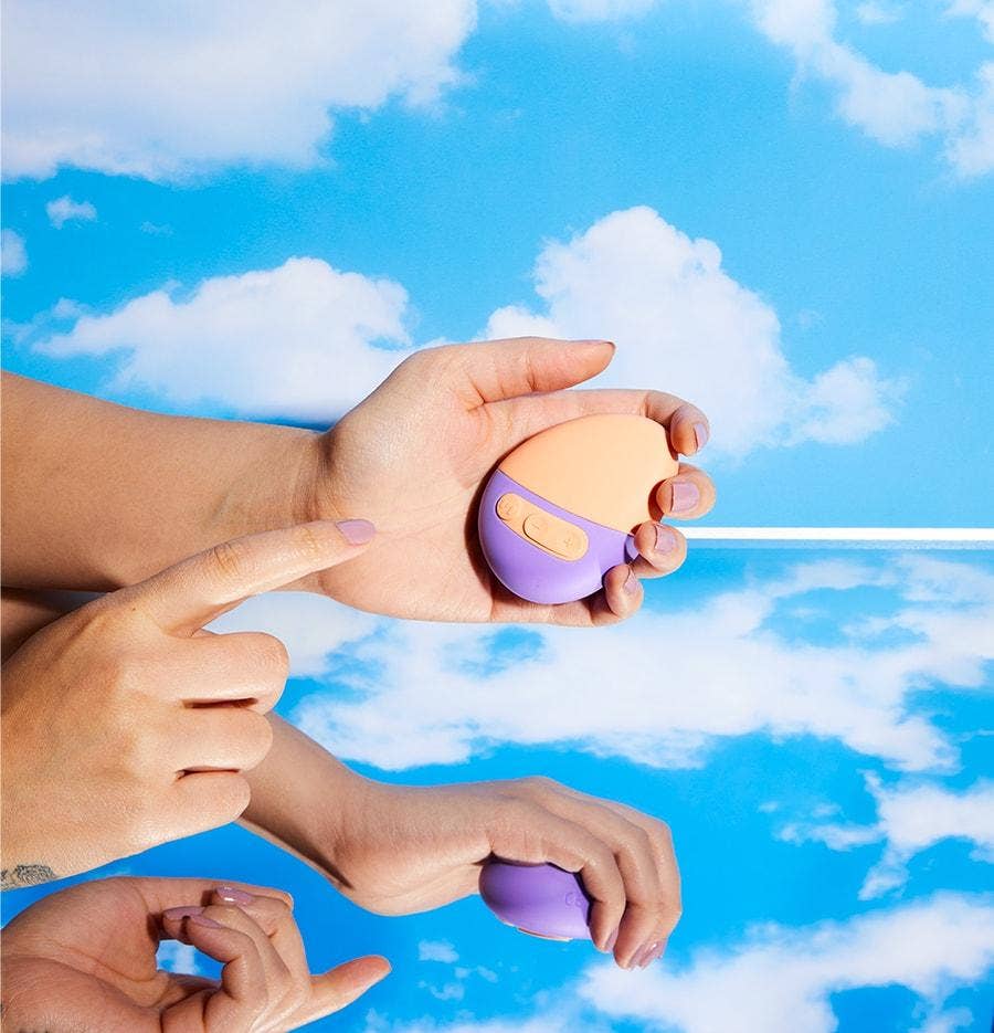 Pep Compact Travel - Friendly Sex Toy: Melon/Violet - cantiqLA