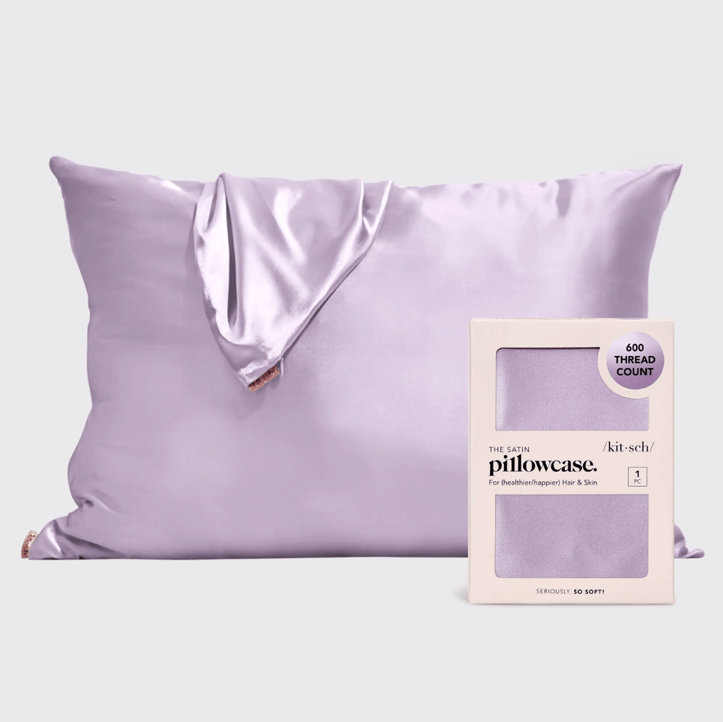 Satin Pillowcase - Lavender - cantiqLA
