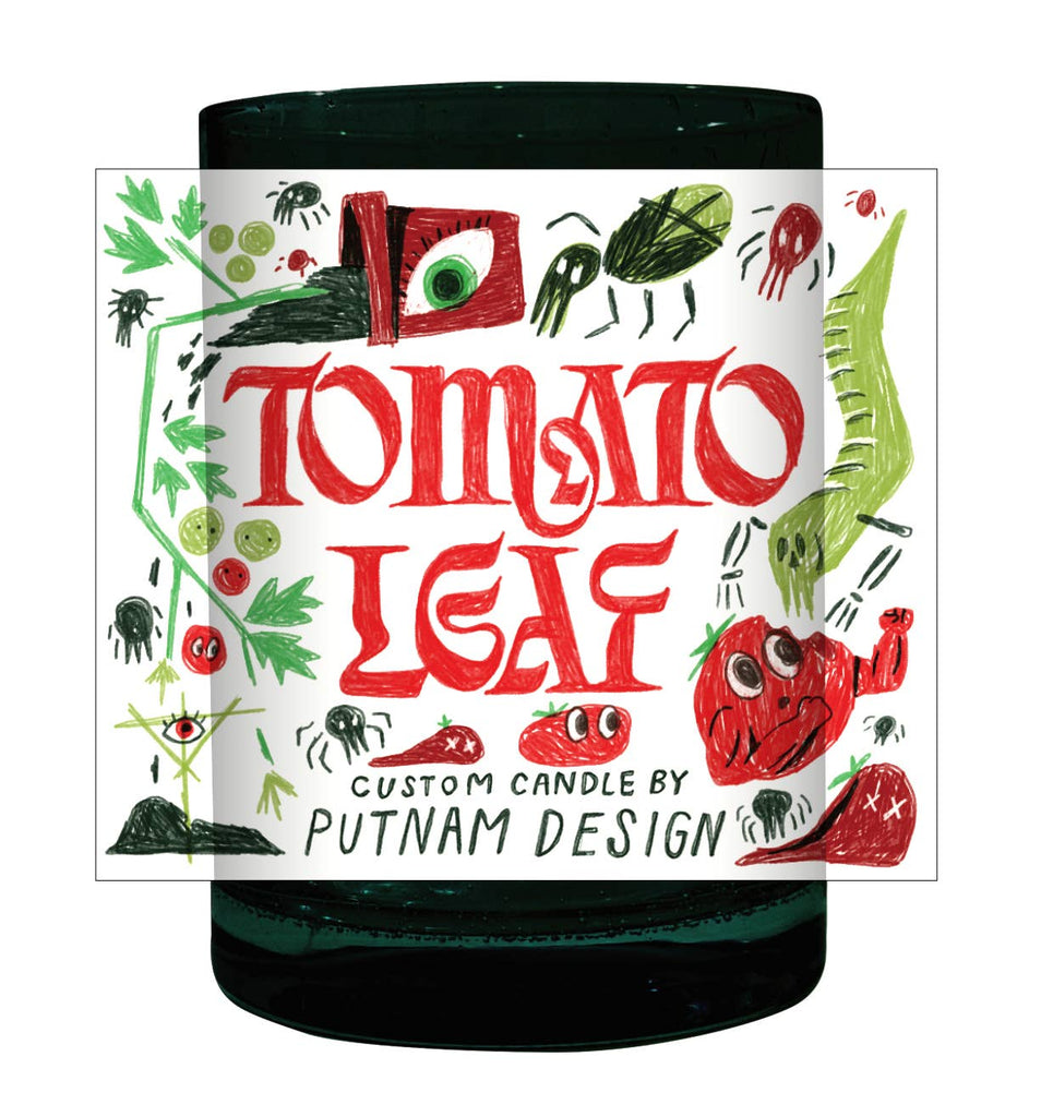 Tomato Leaf Candle - cantiqLA