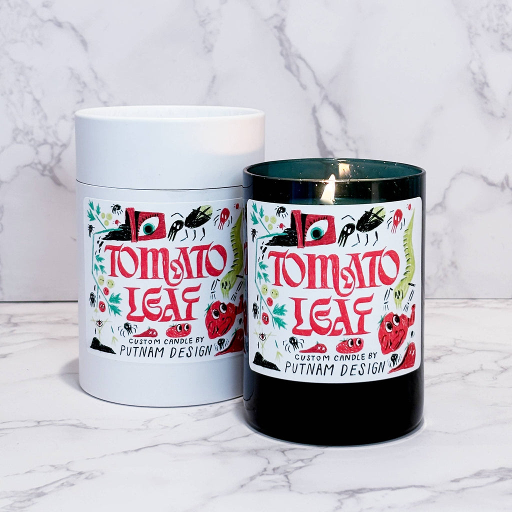 Tomato Leaf Candle - cantiqLA