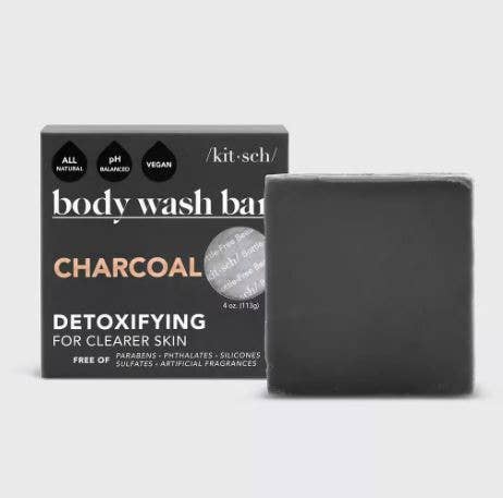Charcoal Detoxifying Body Wash Bar - cantiqLA