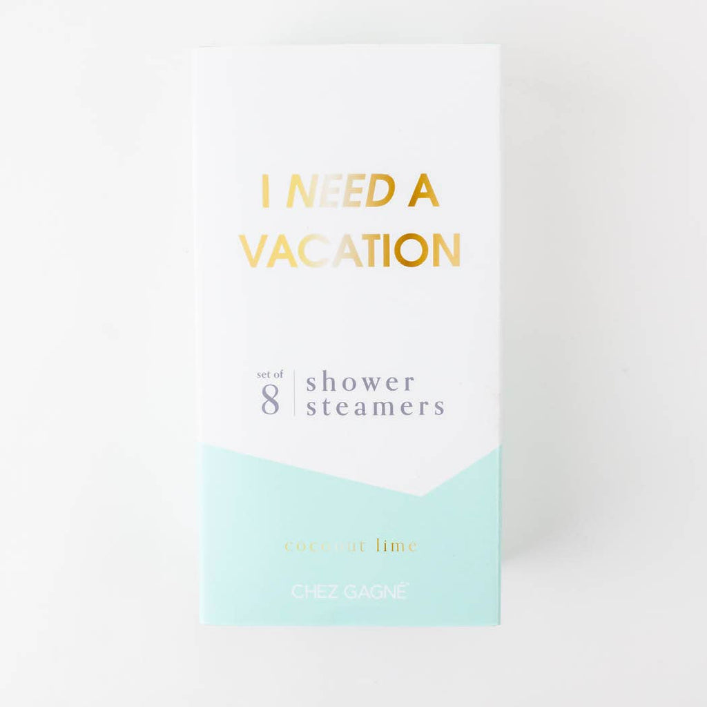 I Need a Vacation Shower Shower Steamers - cantiqLA