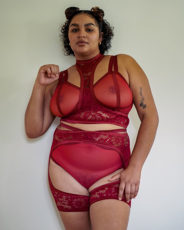 Lace Body Harness - cantiqLA