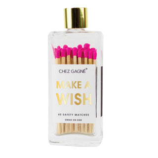 Make A Wish - Glass Bottle Matches - cantiqLA