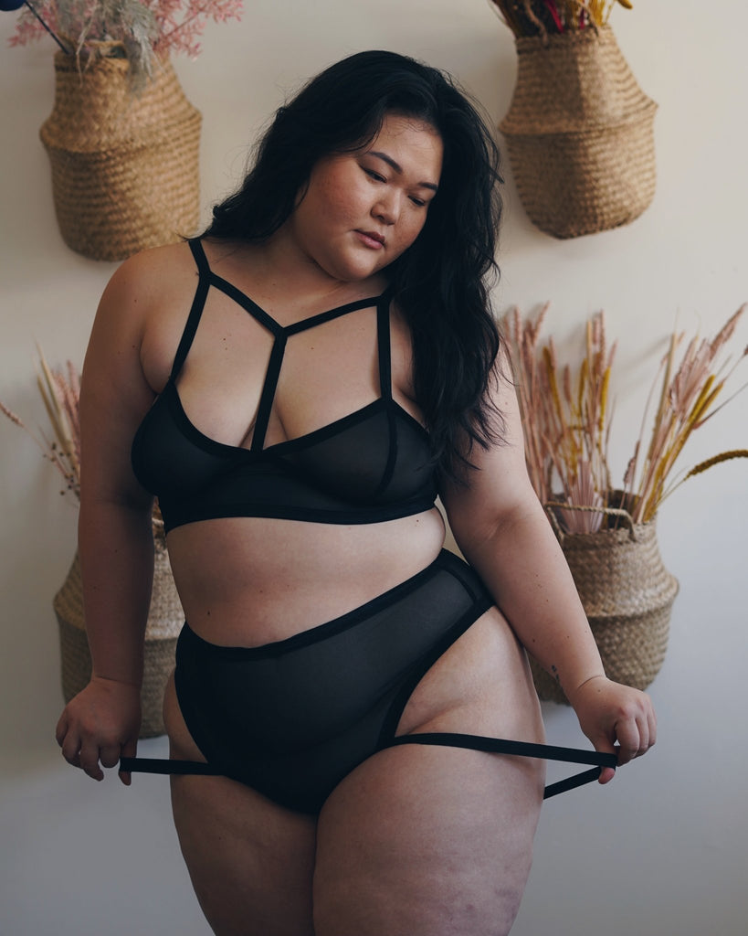 Mesh Y Control Bralette - cantiqLA