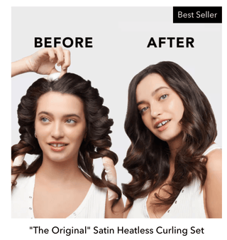 Satin Heatless Curling Set - Sunset Tie Dye - cantiqLA