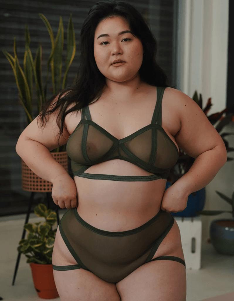 Succulent Green Collection: Bralettes - cantiqLA