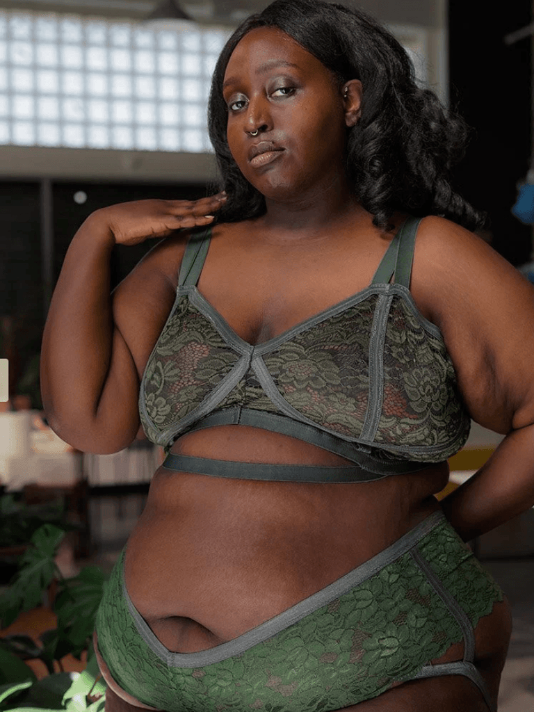 Succulent Green Collection: Bralettes - cantiqLA